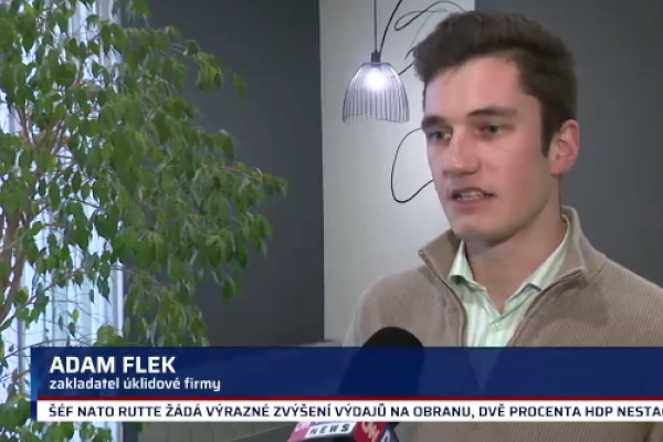 CNN Prima News – Zájem o úklid stoupá před Vánocemi