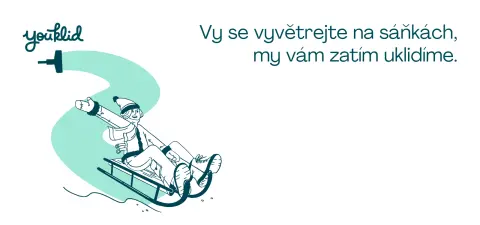 Šablona 1 — zima / sáně